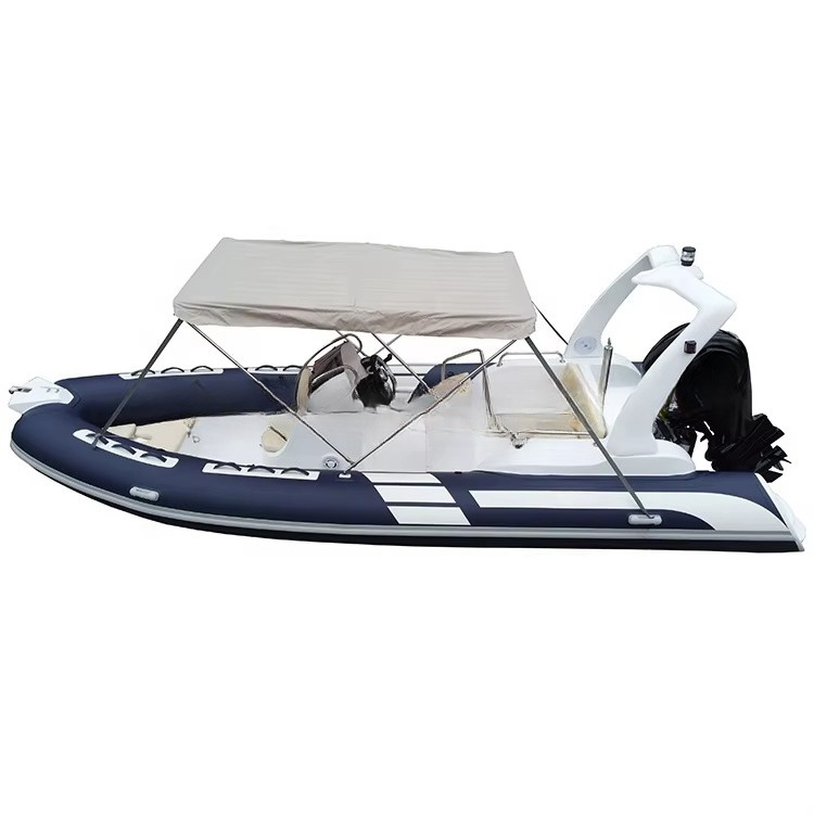 Blue Color 19 Foot PVC air Pon - Fishing Boat Fiberglass ulasan dan harga