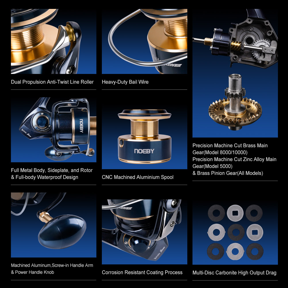 Noeby Infinite Power Spinning  - Daiwa Reel Fuego ulasan dan harga