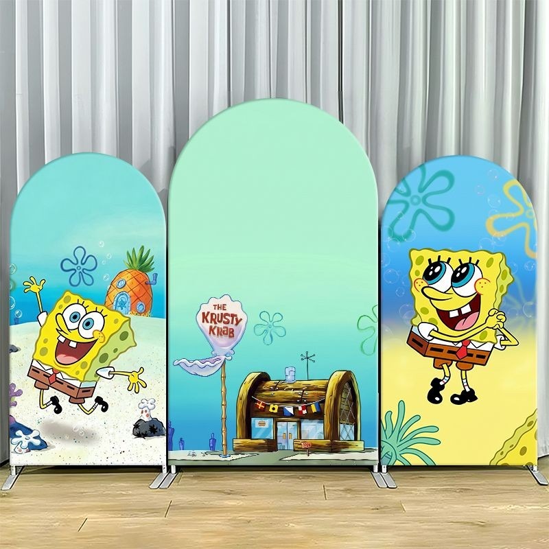 SpongeBob Mr Krabs Arch Backdr - Fishing Boat Cover ulasan dan harga