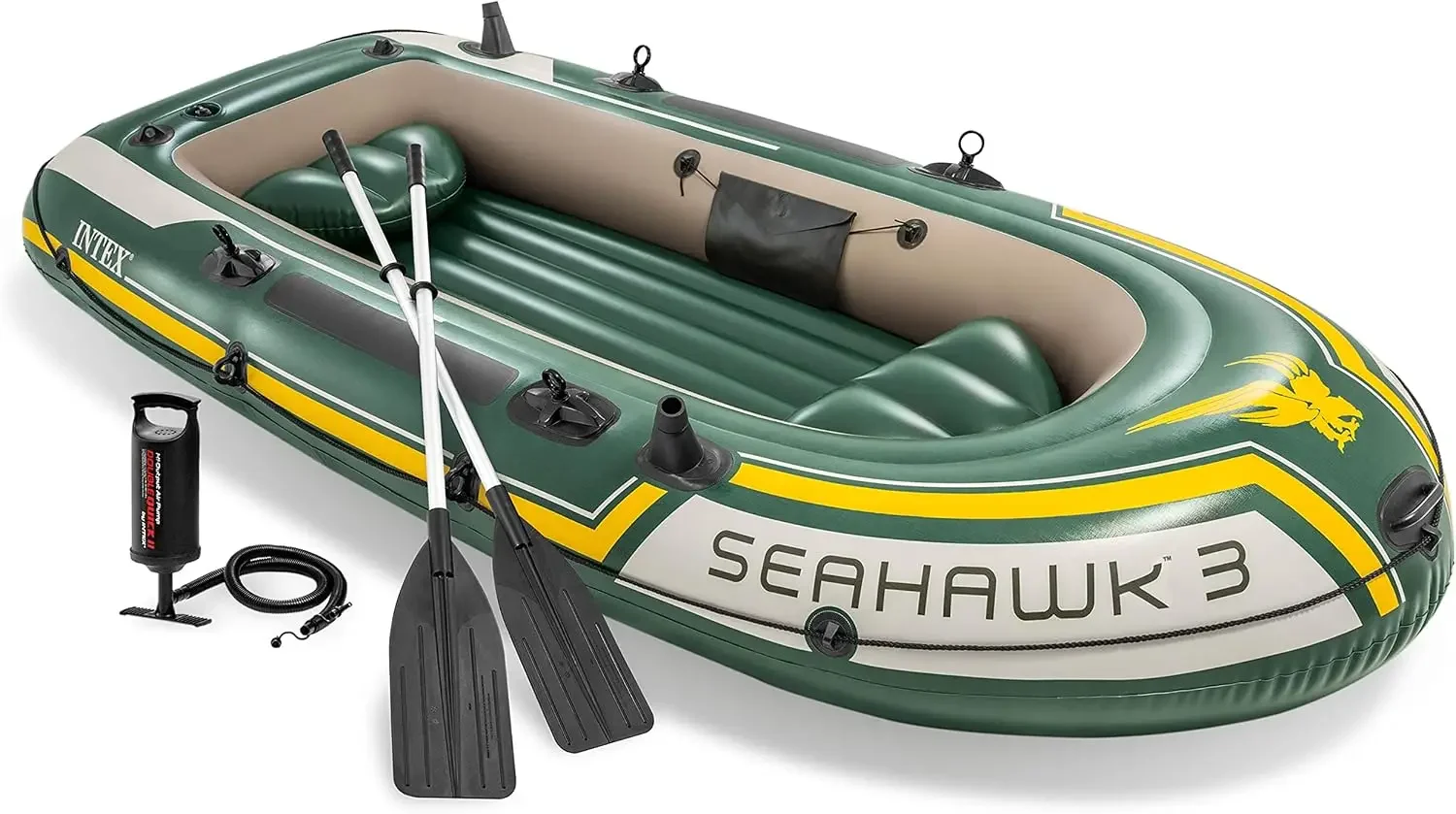 INTEX 66332EP Seahawk 2 Inflat - Fishing Boat Aluminum ulasan dan harga