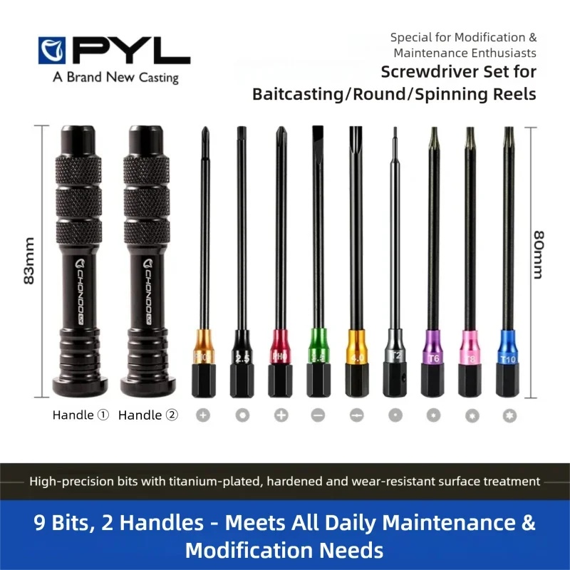PYL 9+2 S2 Alloy Steel Screwdr - Shimano Reel Stradic ulasan dan harga
