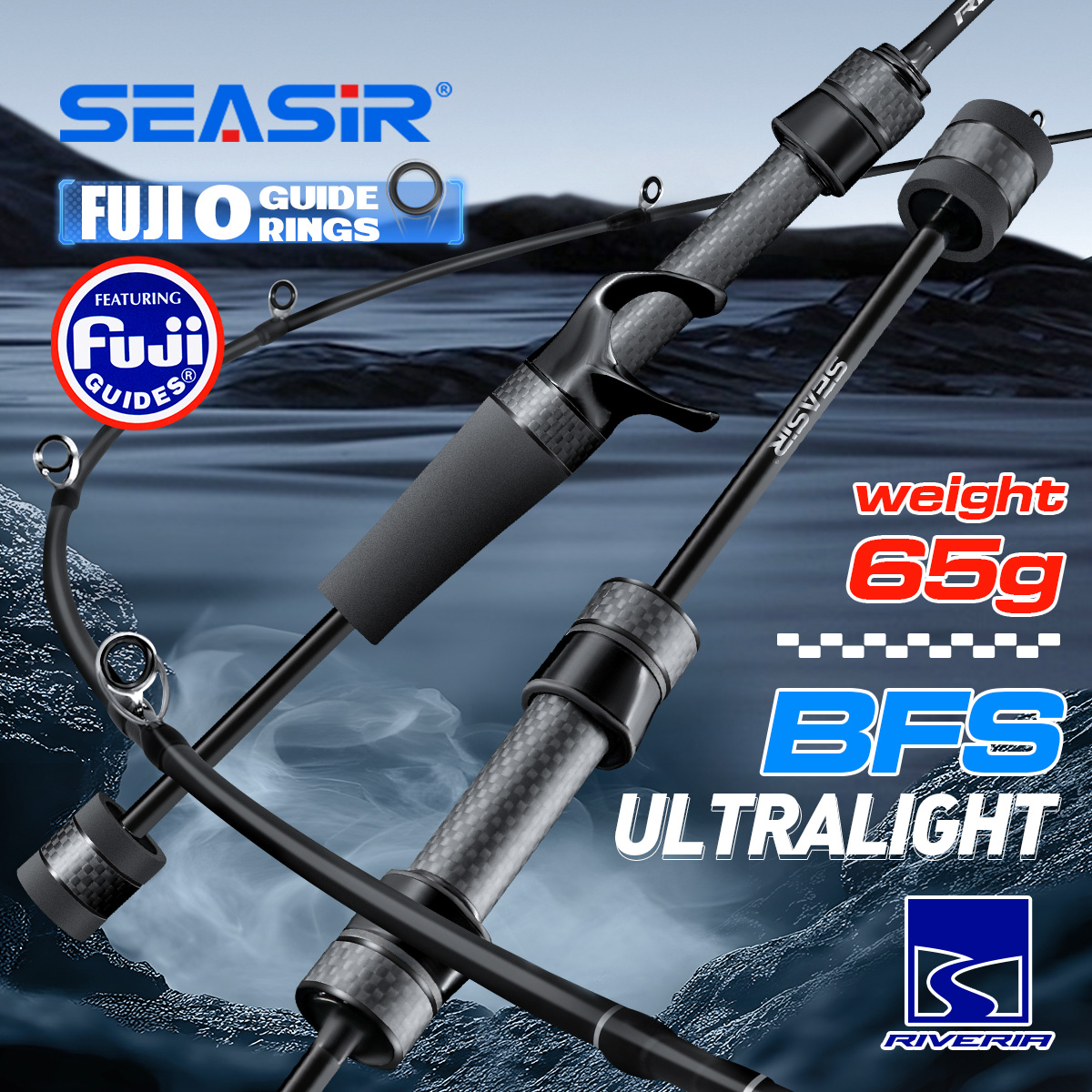Seasir Riveria BFS Ultralight  - Kastking Reel Zephyr ulasan dan harga
